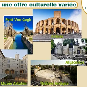 Holiday home Ateliers, Terrasse - Parking - Clim, Arles